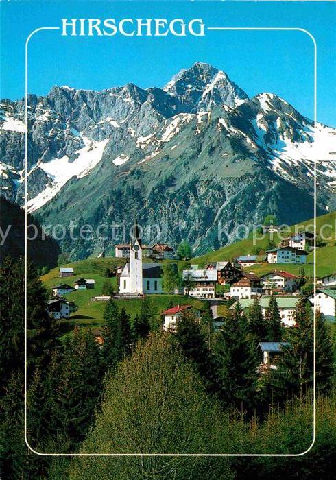 Hirschegg Kleinwalsertal Vorarlberg mit Widderstein
