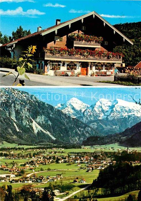 Ruhpolding Gästehaus Menkenbauer Panorama