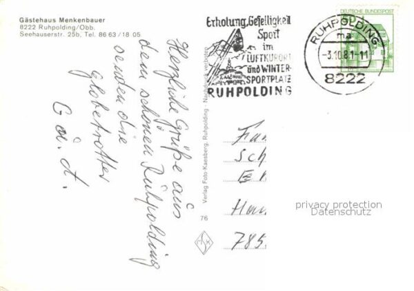 Ruhpolding Gästehaus Menkenbauer Panorama – Bild 2