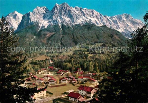 Grainau Alpspitze Kl und Gr Waxenstein Riffelwa