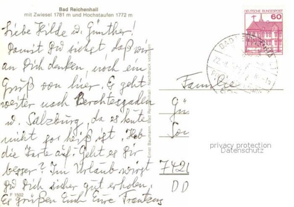 Bad Reichenhall mit Zwiesel und Hochstaufen – Bild 2