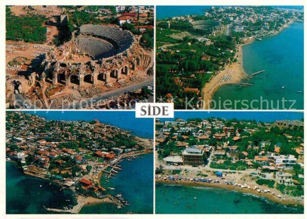 Side Antalya Amphitheater Fliegeraufnahmen