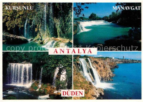 Antalya Kursunlu Manavgat Düden Wasserfälle