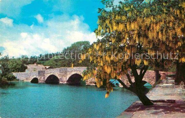 Newby Bridge Bridge on the River Leven