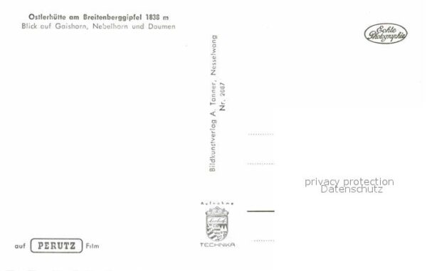 Ostlerhuette Berghütte am Britenberggipfel Blick auf – Bild 2
