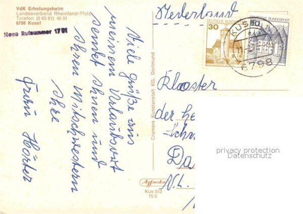 Kusel Panorama mit VdK Erholungsheim – Bild 2