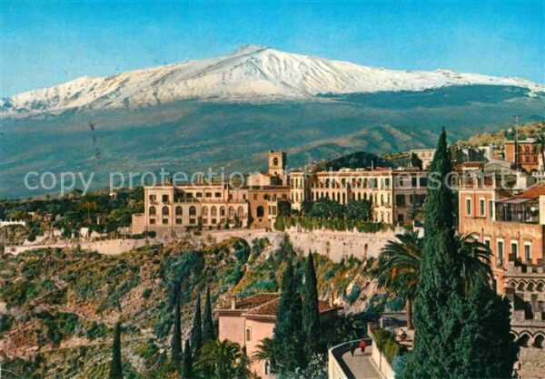 Taormina Sizilien Hotel San Domenico con l'Etna Vulkan