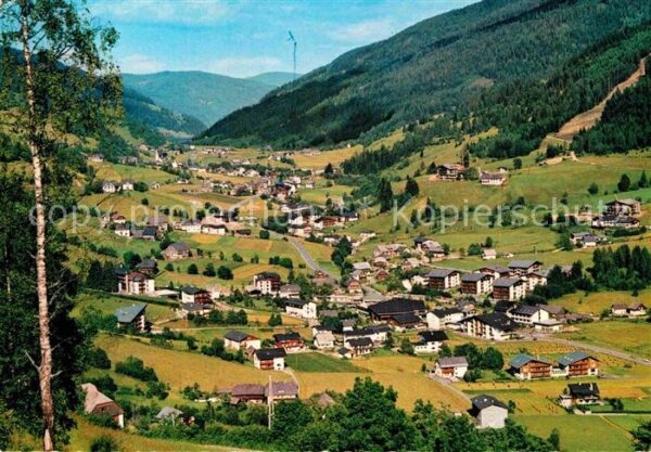 Bad Kleinkirchheim Kaernten Panorama Kurort