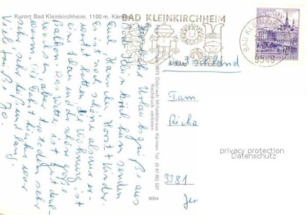 Bad Kleinkirchheim Kaernten Panorama Kurort – Bild 2