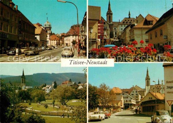 Titisee-Neustadt Teilansichten Innenstadt Stadtpark Kuro