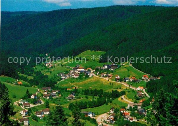 Tonbach Blick ins Tal Kur und Sporthotel Traube