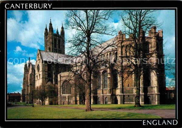 Canterbury Kent Cathedral from the east