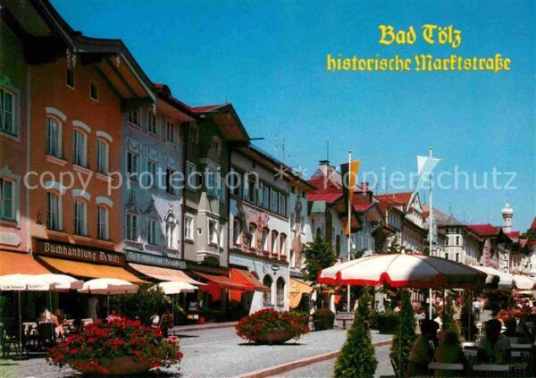 Bad Toelz Historische Marktstrasse
