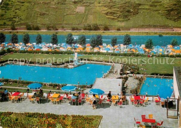 Cochem Mosel Schwimmbad und Campingplatz Cornely Kar