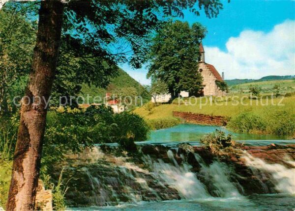 Unterharmersbach Michaelskapelle Wasserfall