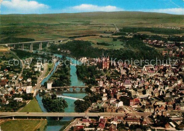 Limburg Lahn Lahnbrücken Viadukt Fliegeraufnahme