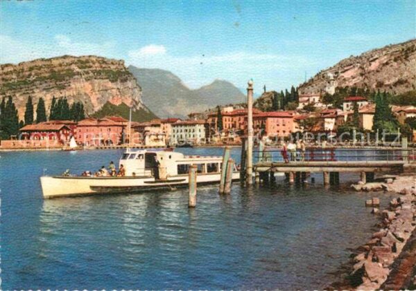 Torbole Lago di Garda Imbarcadero Bootsanleger Gardasee