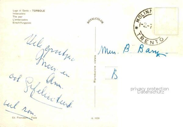 Torbole Lago di Garda Imbarcadero Bootsanleger Gardasee – Bild 2