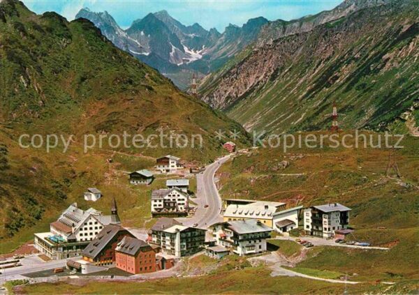 St Christoph Arlberg Panorama Wintersportplatz im Sommer Alp