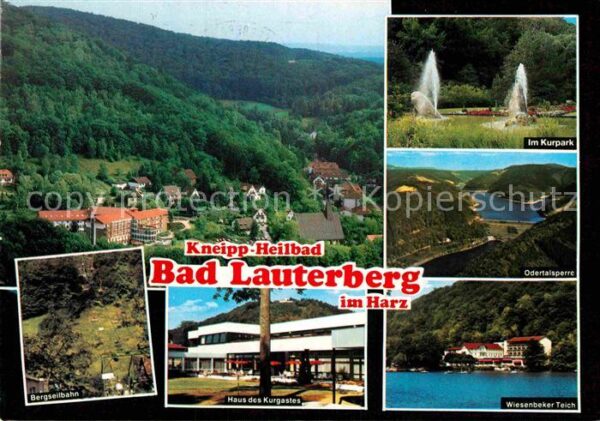 Bad Lauterberg Panorama Kneippheilbad Kirchberg Klinik