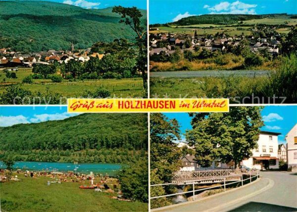 Holzhausen Greifenstein Hessen Panorama Ulmtal Badestrand Gasthof Pens