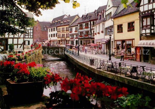 Bad Muenstereifel Häuserpartie an der Erft