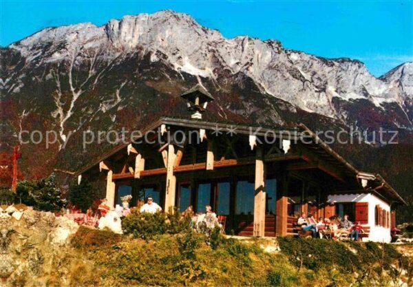 Paulshuette Berggaststätte auf der Kneifelspitze Be