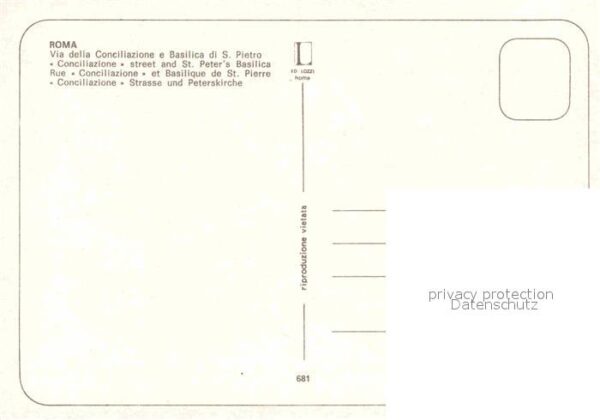 Roma Rom Via della Conciliazione e Basilica di S – Bild 2