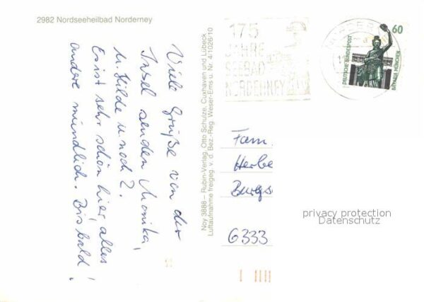 Norderney Nordseebad Haus der Insel Nordstrand Windmühle Leu – Bild 2