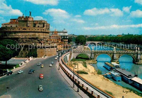 Roma Rom Castel Sant Angelo Engelsburg Tiber Brü