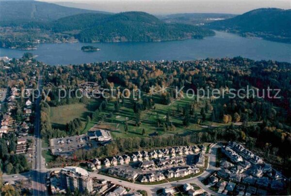 Vancouver British Columbia Aerial view