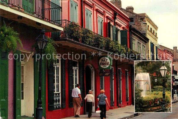 New Orleans Louisiana Pat O Briens historic town house