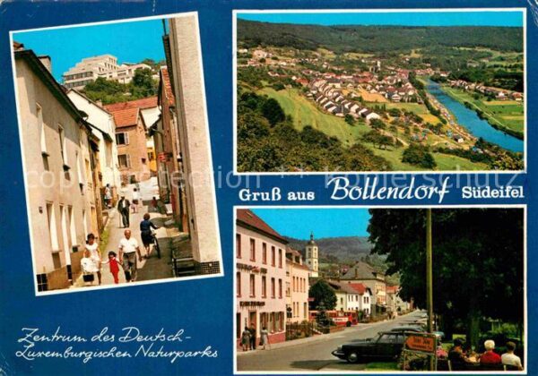 Bollendorf Suedeifel Teilansichten Luftkurort Deutsch Luxemb