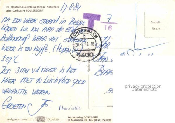 Bollendorf Suedeifel Teilansichten Luftkurort Deutsch Luxemb – Bild 2