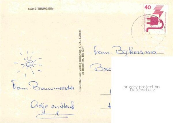 Bitburg Marktplatz Rathaus Brauerei Th Simon Ne – Bild 2