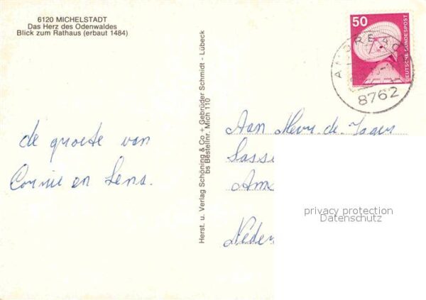 Michelstadt Rathaus 15. Jhdt. Historisches Gebäude – Bild 2