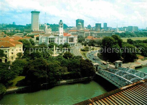 Singapore Overlooking Old Singapore Anderson Brid