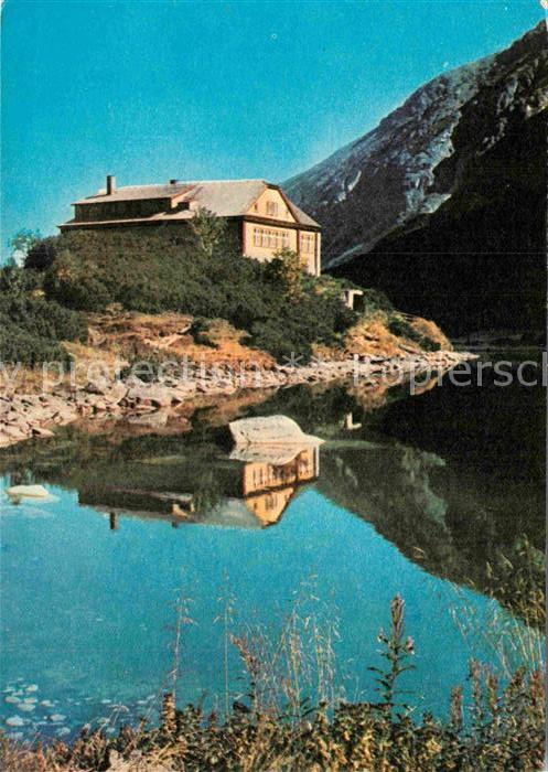 Vysoke Tatry Brncal Hütte beim Zelene pleso