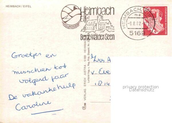 Heimbach Eifel Fliegeraufnahme – Bild 2
