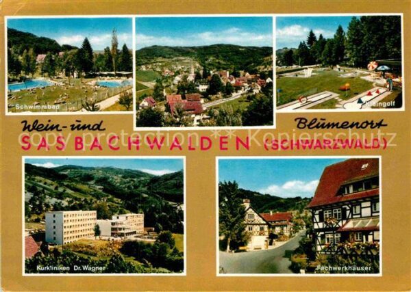 Sasbachwalden Wein und Blumenort im Schwarzwald Schwi
