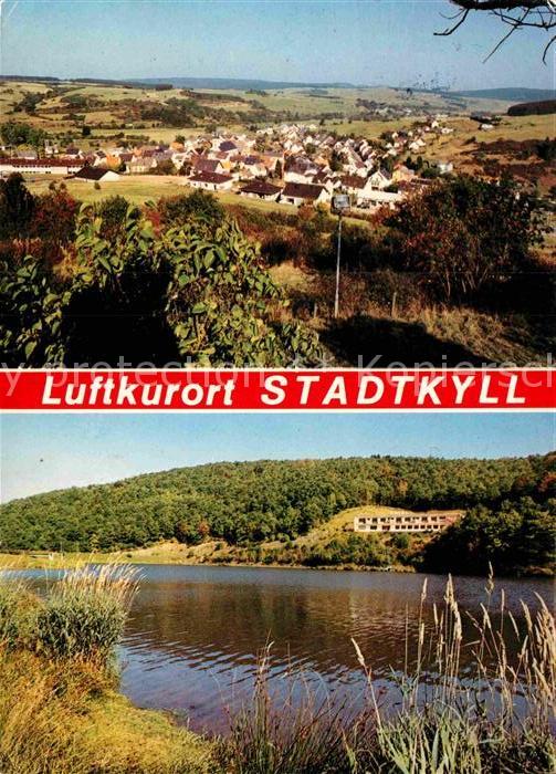 Stadtkyll Panorama Luftkurort Uferpartie an der K