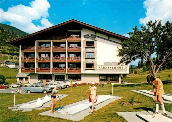 Bad Kleinkirchheim Kaernten Hotel Kärntnerhof Minigolf