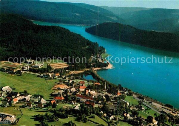 Schluchsee Grösster See des Schwarzwaldes Fliegera