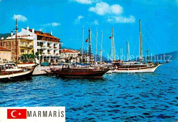 Marmaris Hafen Segelschiffe