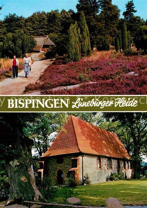 Bispingen Heidelandschaft Ole Kerk Alte Kirche