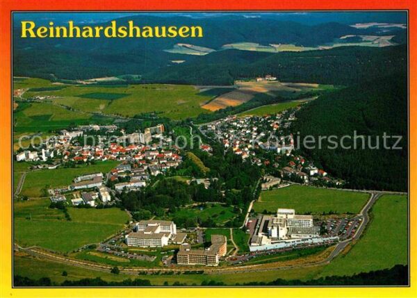 Reinhardshausen Kurkliniken Fliegeraufnahme