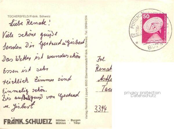 Tuechersfeld Felsen Felsendorf Fränkische Schweiz – Bild 2