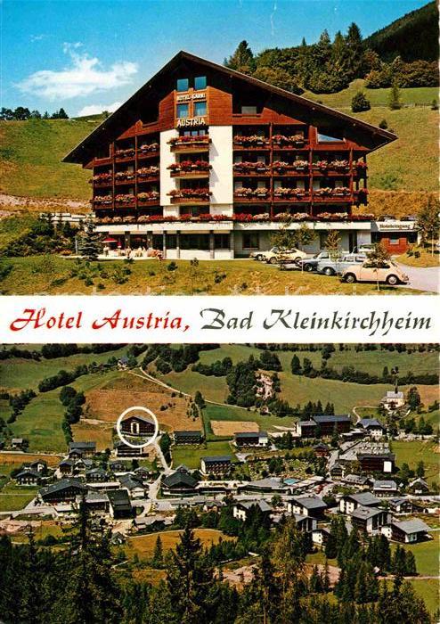 Bad Kleinkirchheim Kaernten Hotel Pension Austria Ortsansicht vom B
