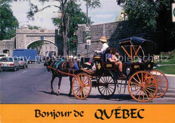 Quebec Tour de Caleche Pferdedroschke