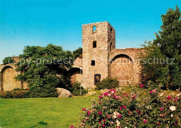 Darmstadt Stadtmauer mit Hinkelsturm